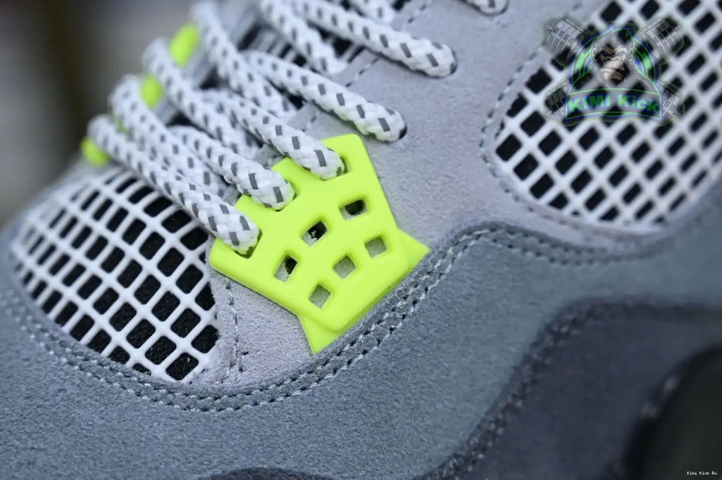 Kimikick Jordan Air 4 retro se'95neon Jordan 0614